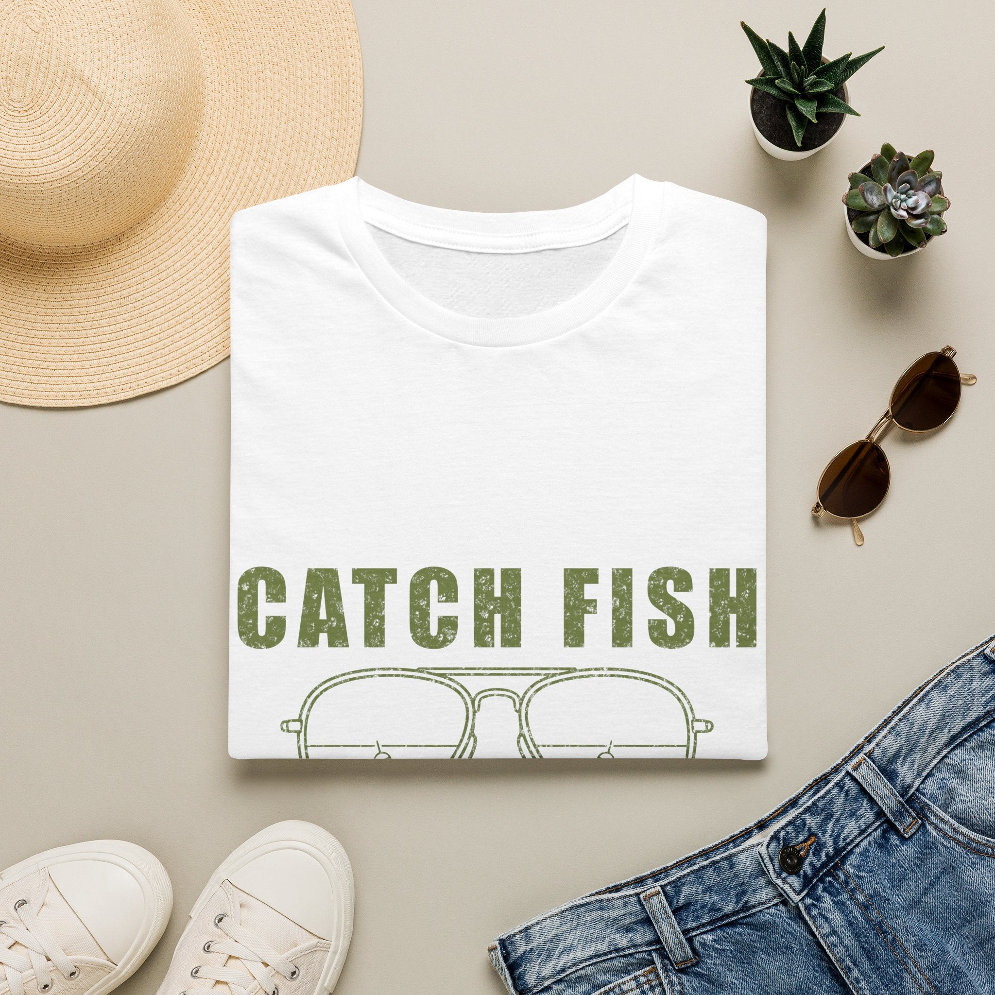 CATCH FISH IGNORE PROBLEMS T-Shirt