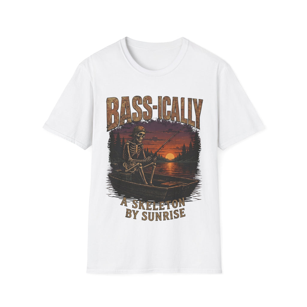 Bass-ically A Skeleton By Sunrise T-Shirt