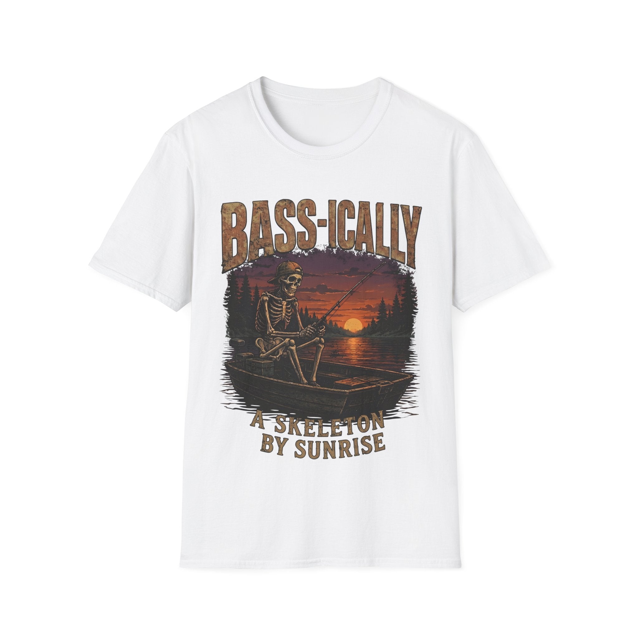 Bass-ically A Skeleton By Sunrise T-Shirt