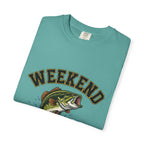Weekend Hooker Fishing T-Shirt — Bass Graphic Tee for Anglers