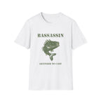 American Flag Bass Fishing T-Shirt