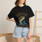 Weekend Hooker Fishing T-Shirt — Bass Graphic Tee for Anglers