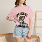 Weekend Hooker Fishing T-Shirt — Bass Graphic Tee for Anglers