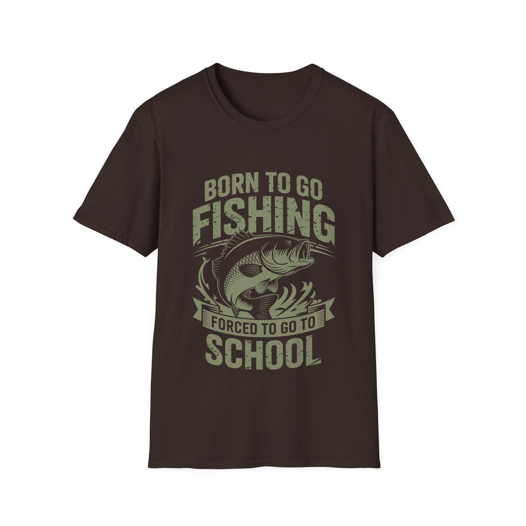 Born To Fish Forced School T-Shirt