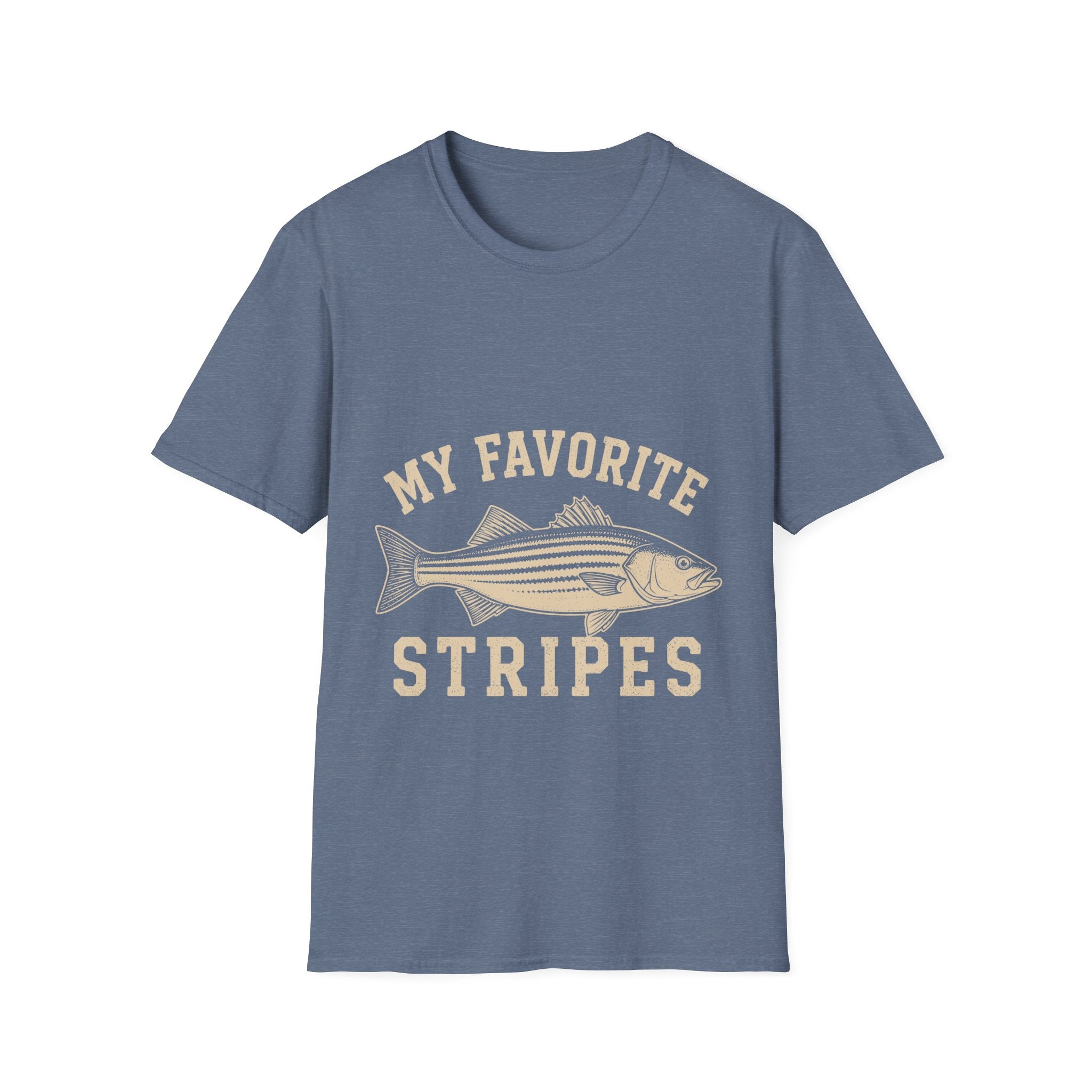 My Favorite Stripes T-Shirt – Vintage Striped Bass