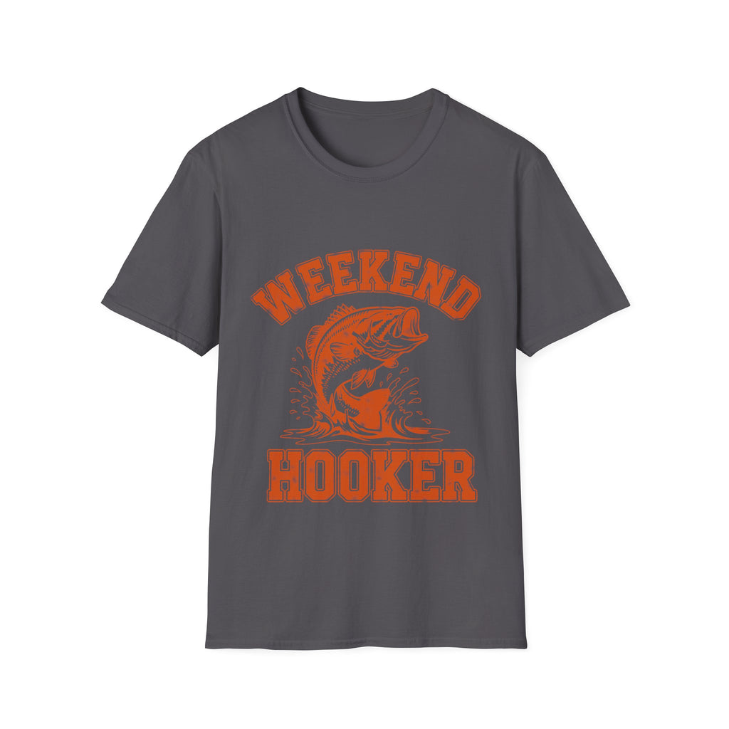 Weekend Hooker T-Shirt – Funny Bass Fishing