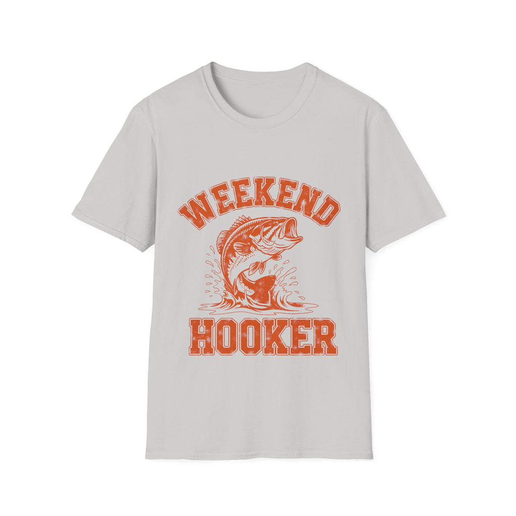 Weekend Hooker T-Shirt – Funny Bass Fishing
