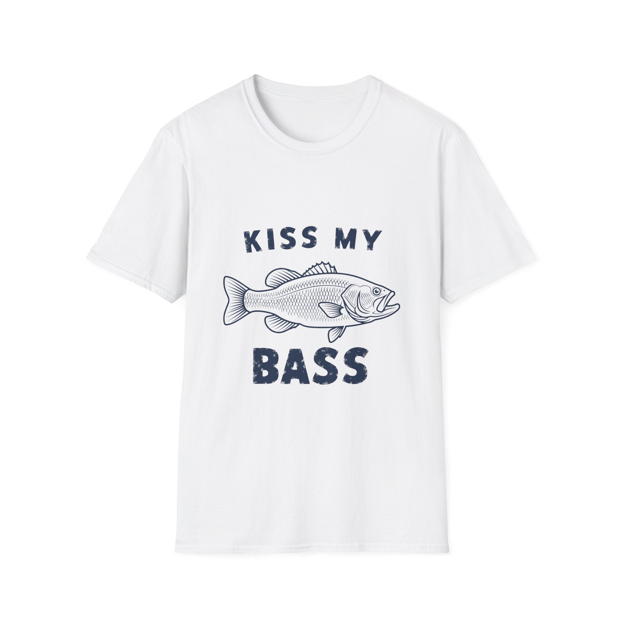Kiss My Bass T-Shirt — Funny Fishing Tee for Anglers
