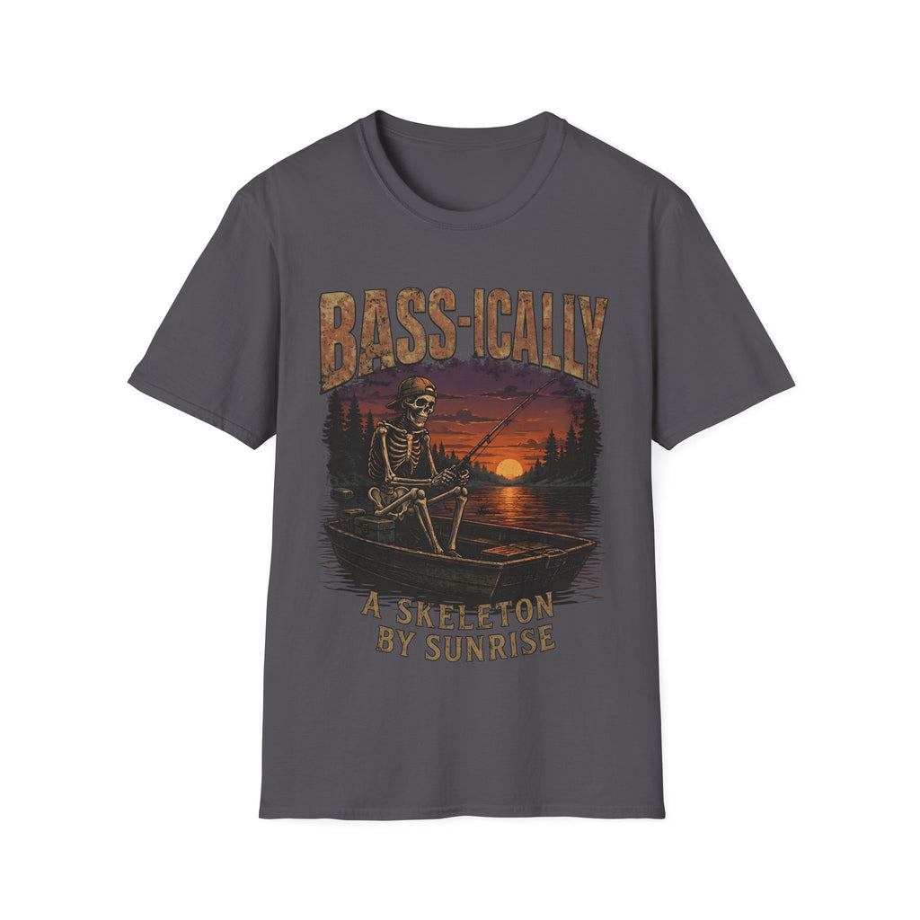 Bass-ically A Skeleton By Sunrise T-Shirt