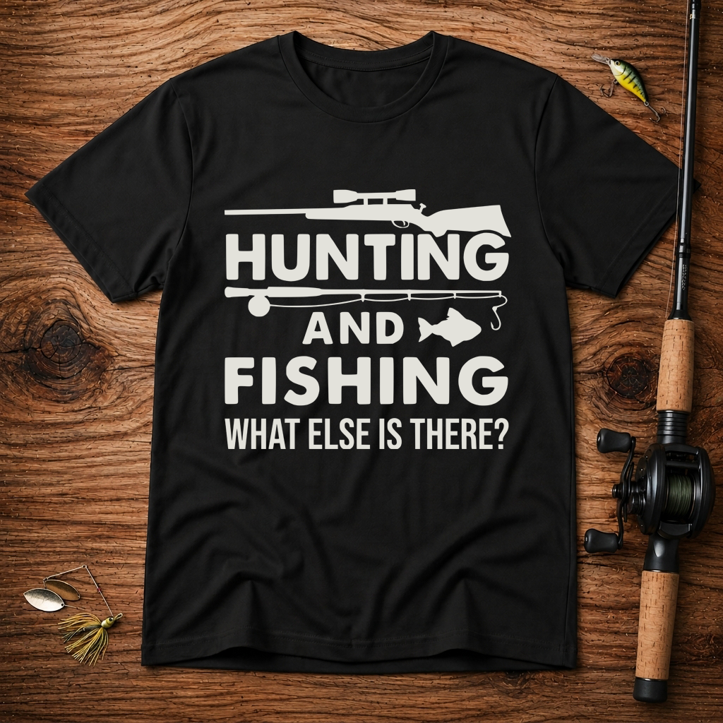Hunting And Fishing What Else Is There T-Shirt
