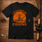 I'd Rather Be Fishing T-Shirt