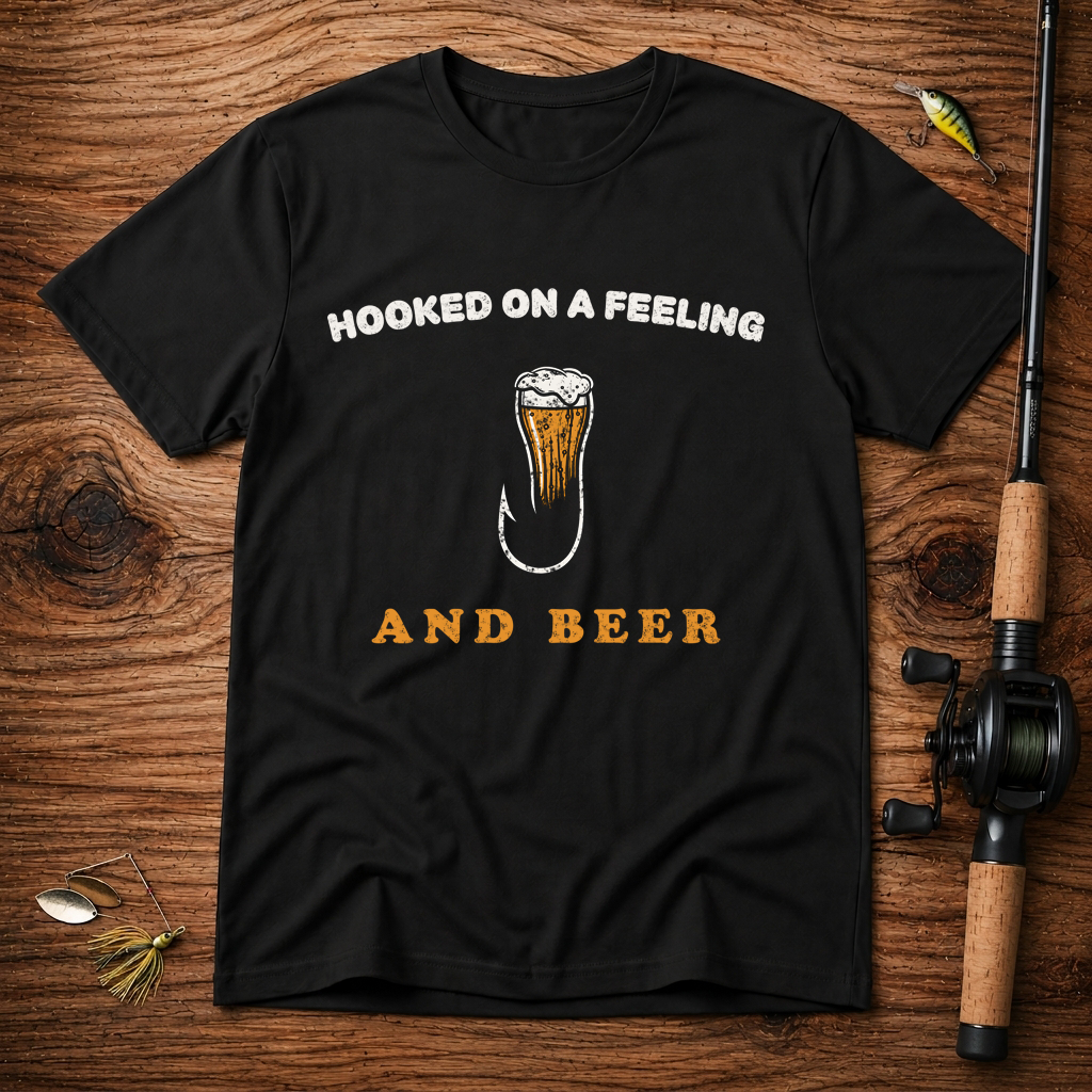 Hooked On Beer T-Shirt