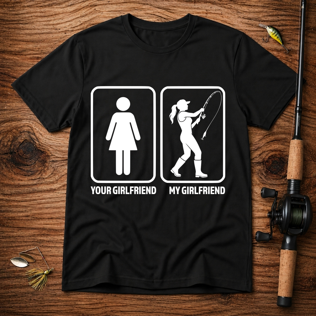Fishing Girlfriend T-Shirt