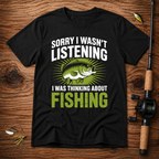 Thinking About Fishing Funny T-Shirt