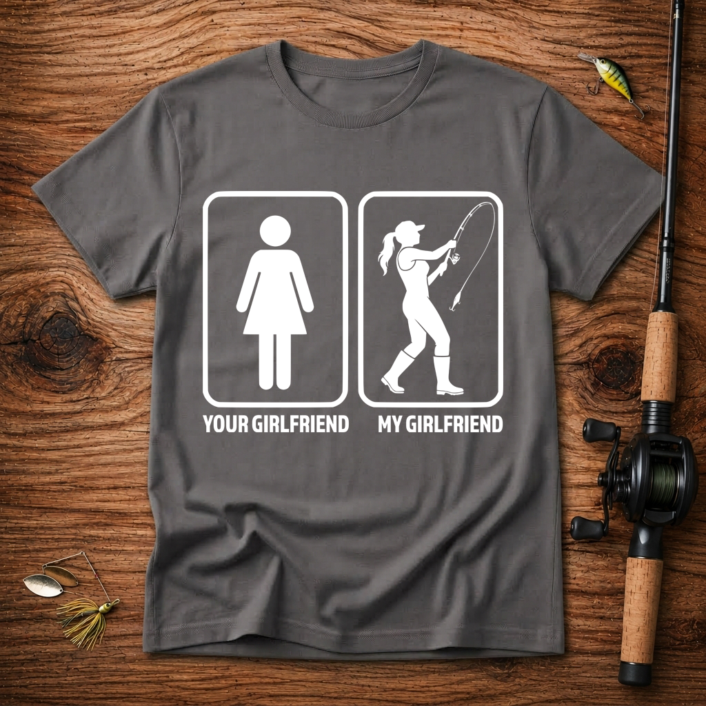 Fishing Girlfriend T-Shirt