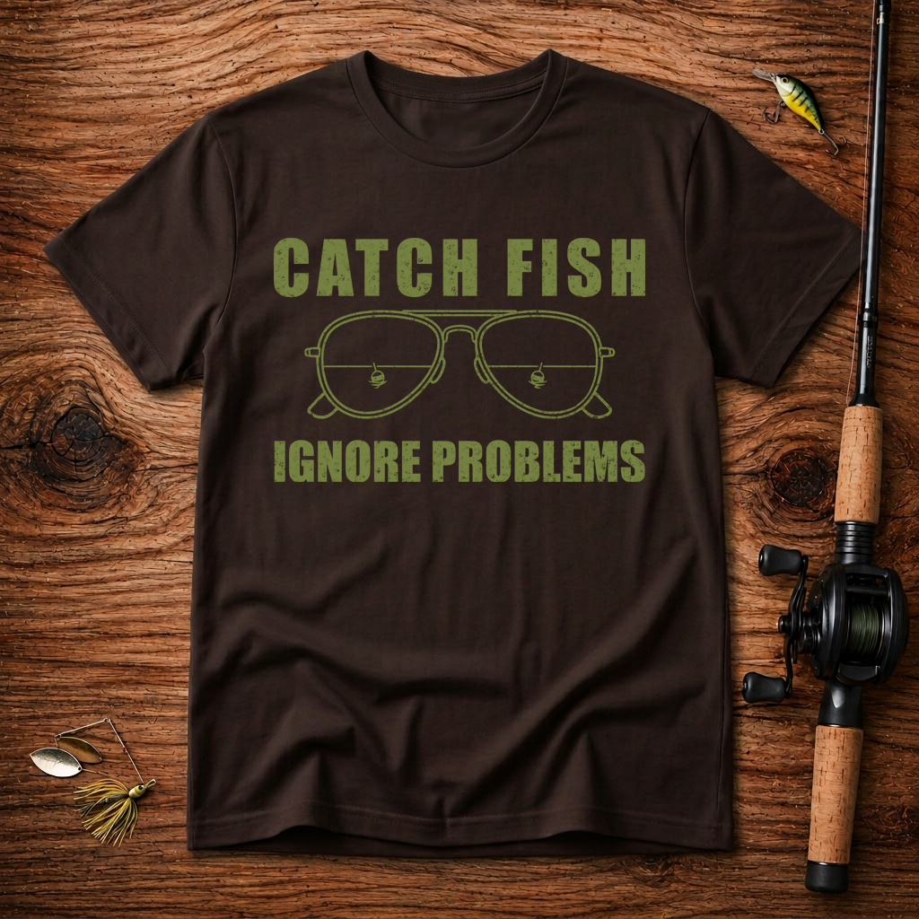Catch Fish Ignore Problems T-Shirt
