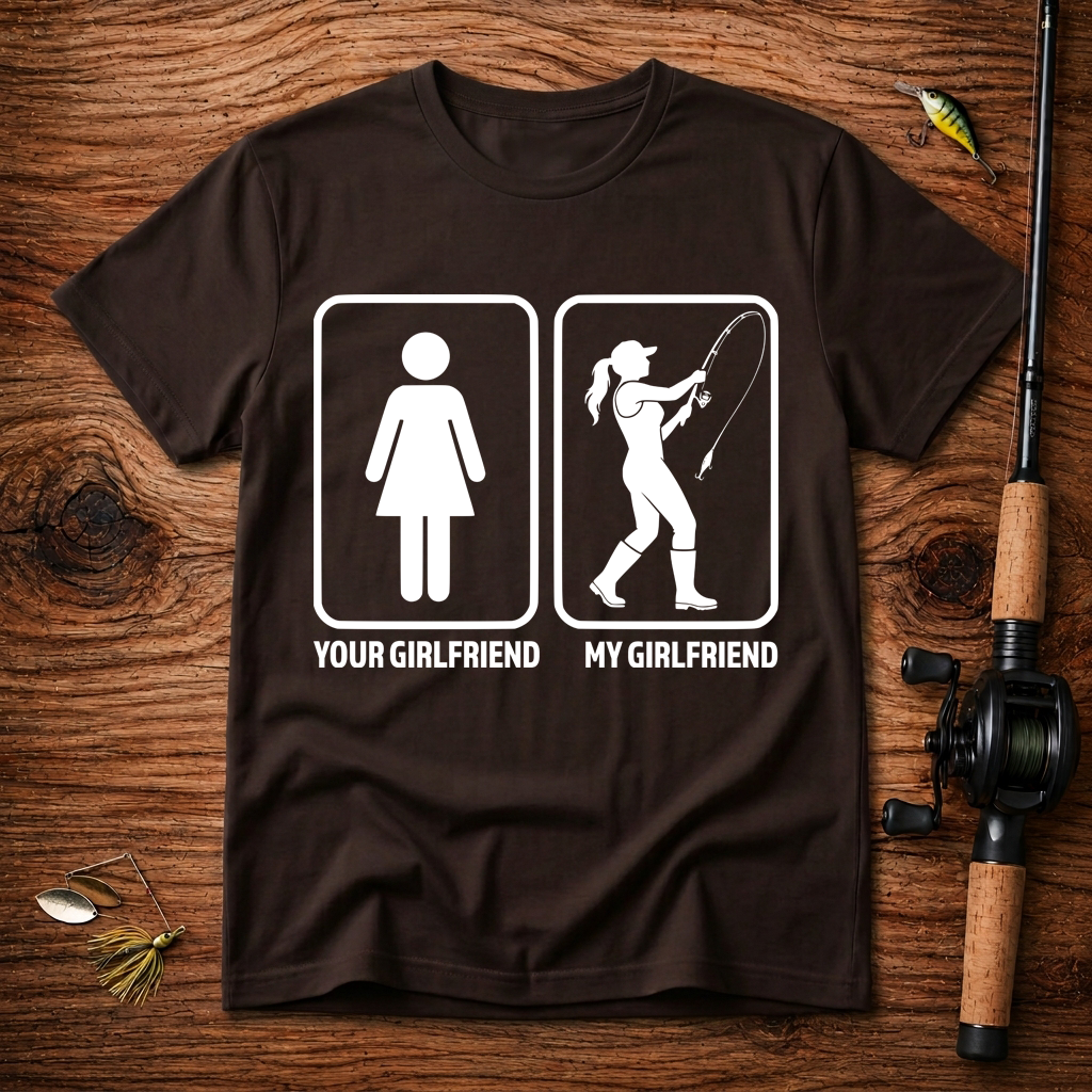 Fishing Girlfriend T-Shirt