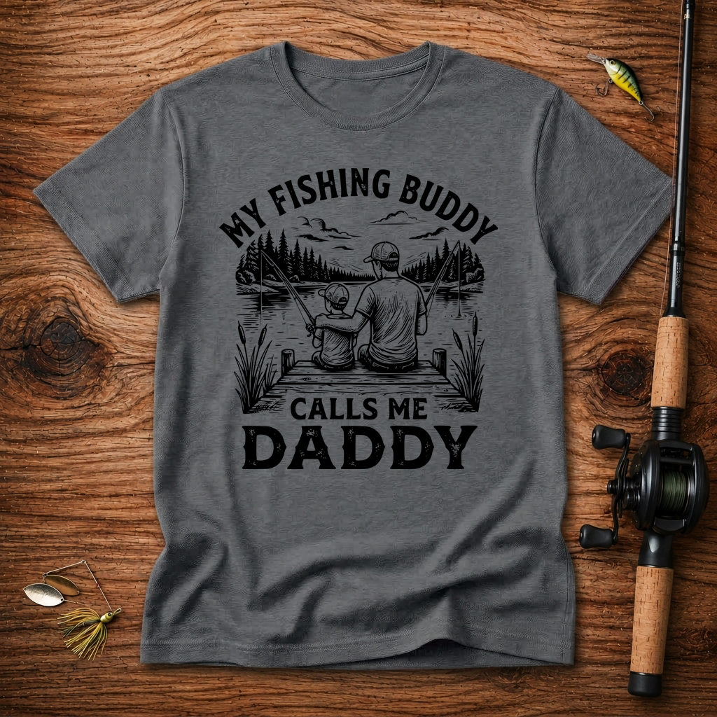 My Fishing Buddy Calls Me Daddy T-Shirt