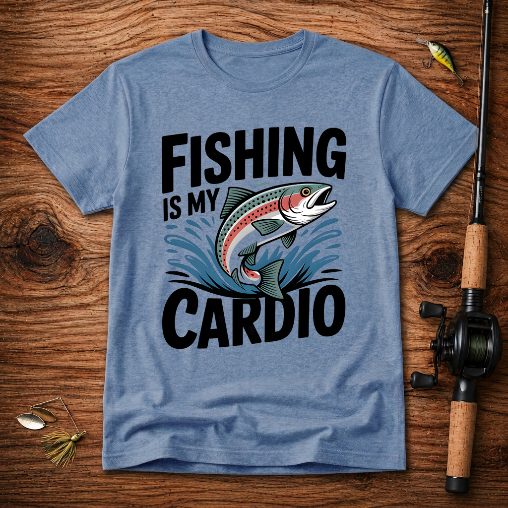 Fishing Is My Cardio T-Shirt