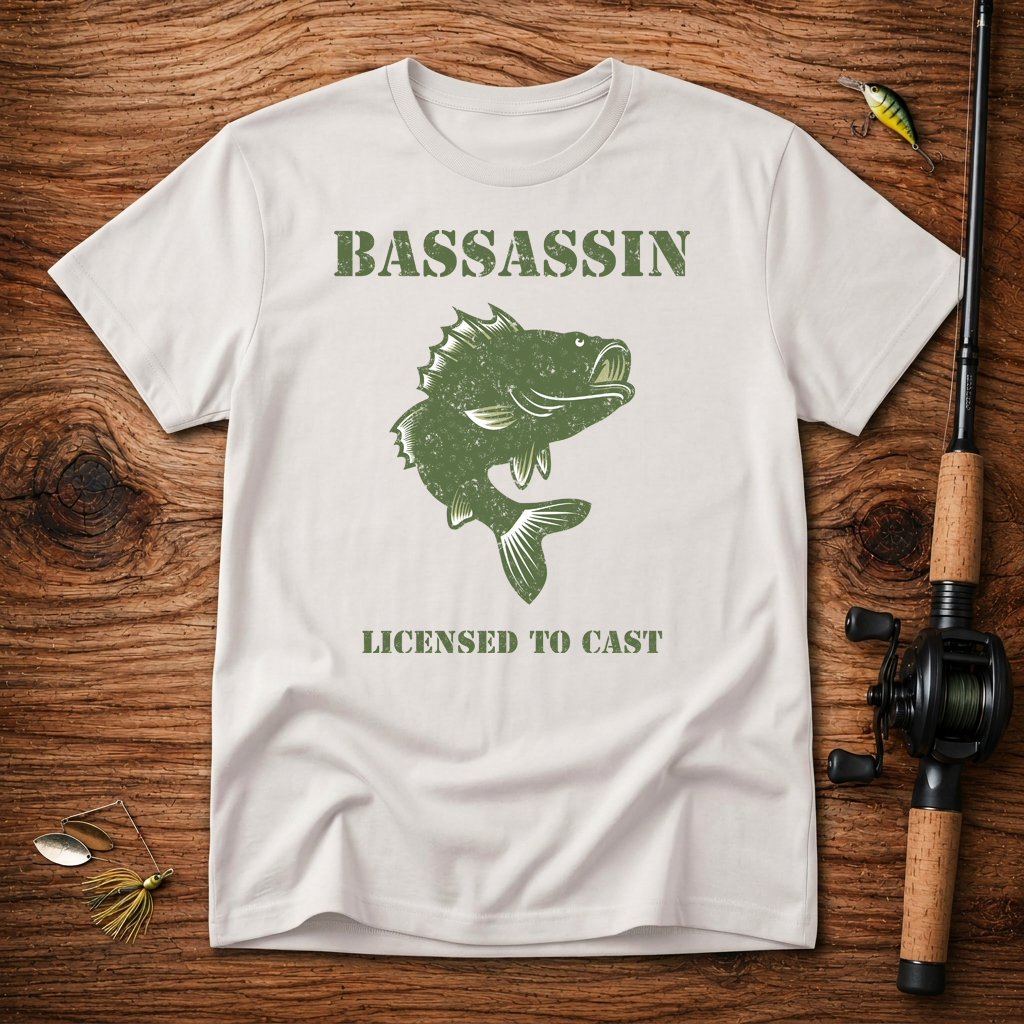 Bassassin Licensed To Cast T-Shirt