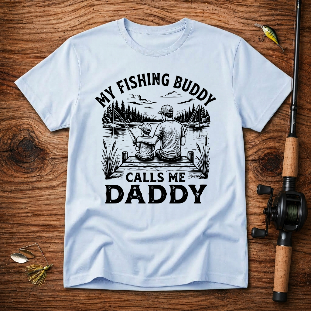 My Fishing Buddy Calls Me Daddy T-Shirt