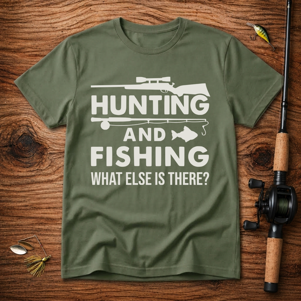 Hunting And Fishing What Else Is There T-Shirt