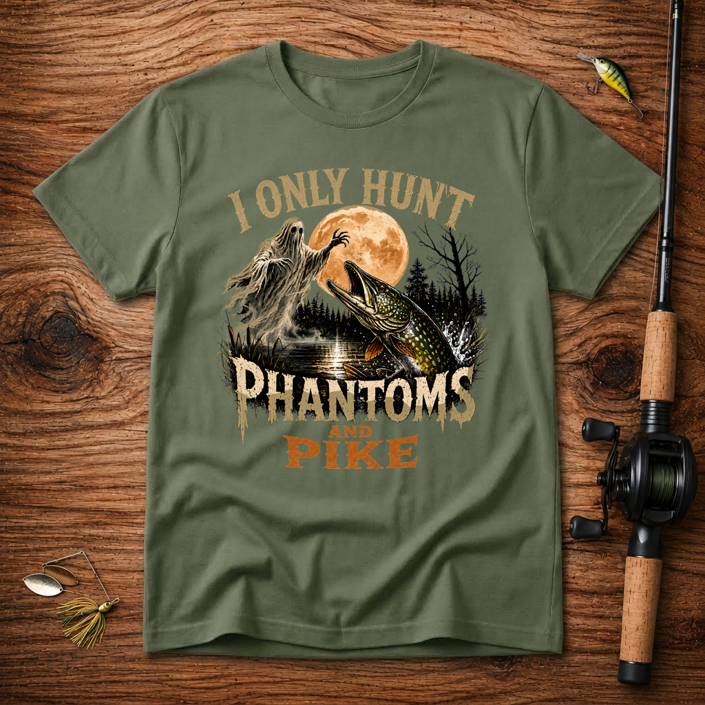 I only hunt phantoms and pike T-Shirt