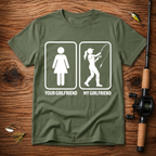 Fishing Girlfriend T-Shirt