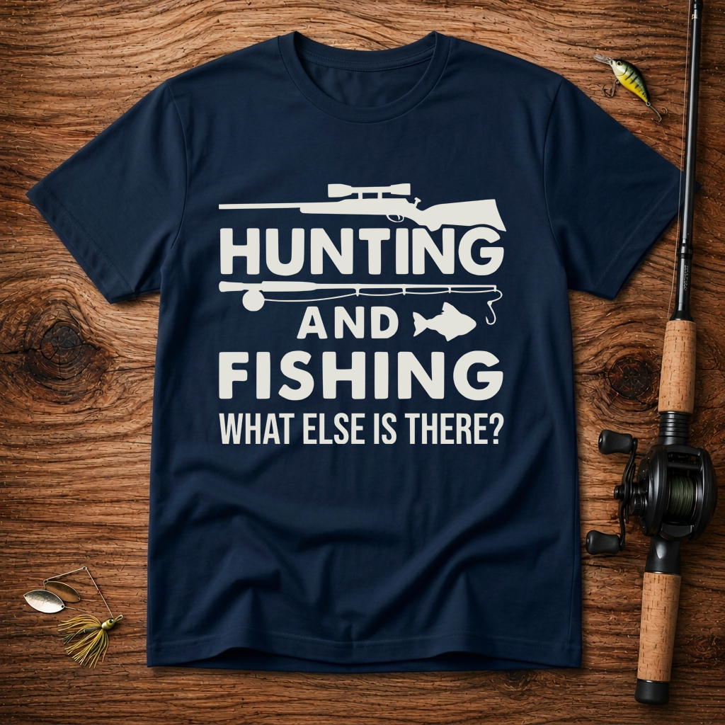 Hunting And Fishing What Else Is There T-Shirt