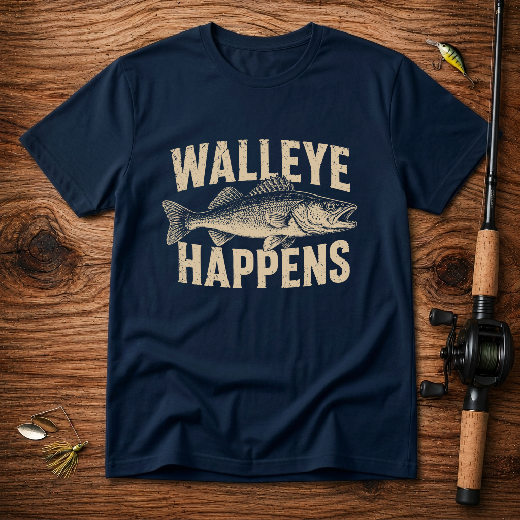 Walleye Happens T-Shirt