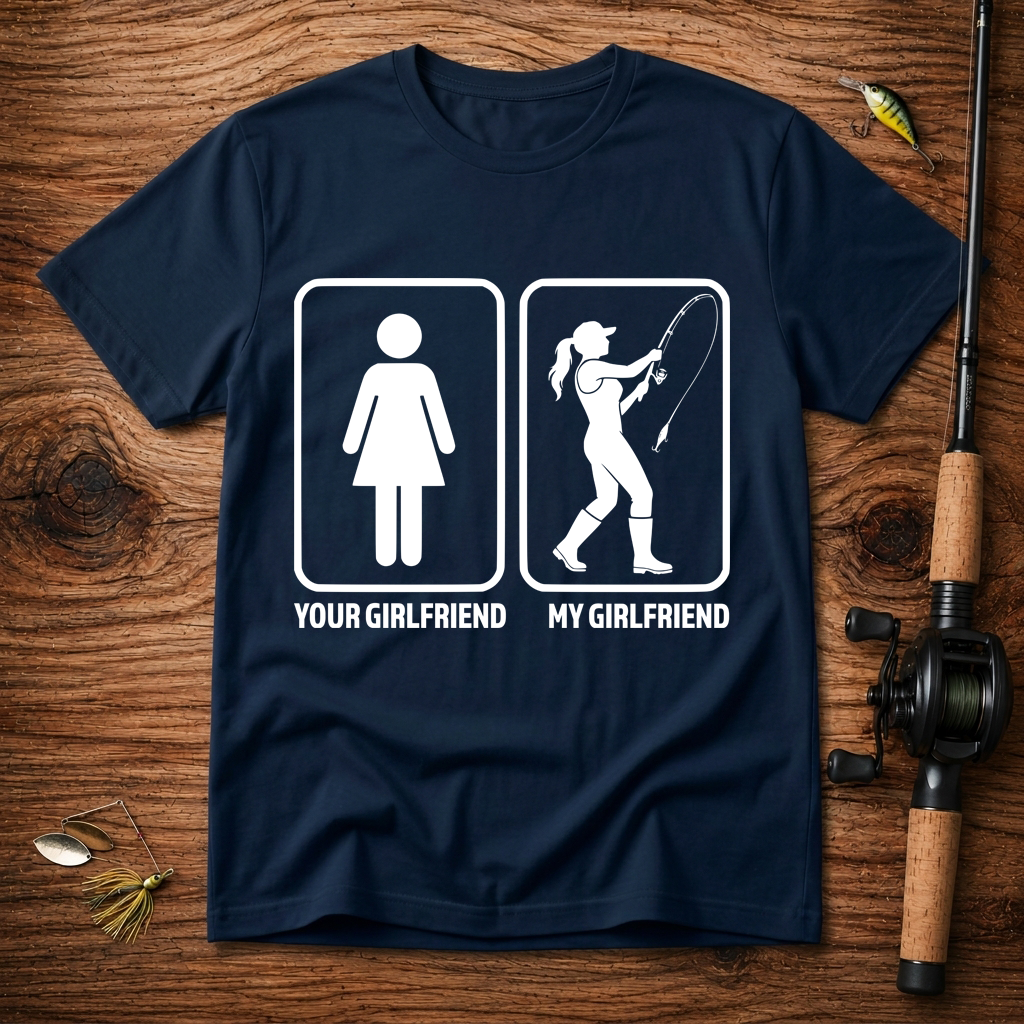 Fishing Girlfriend T-Shirt