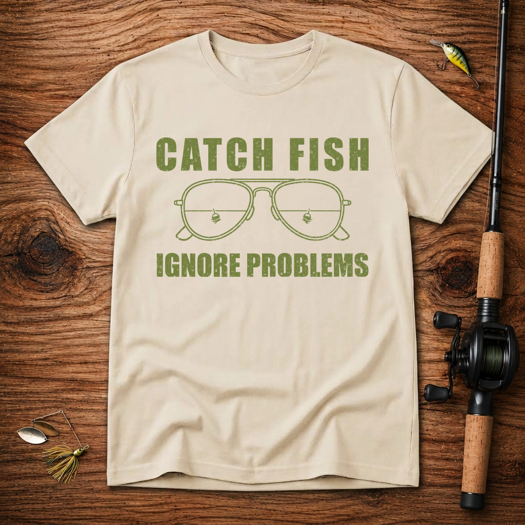 Catch Fish Ignore Problems T-Shirt
