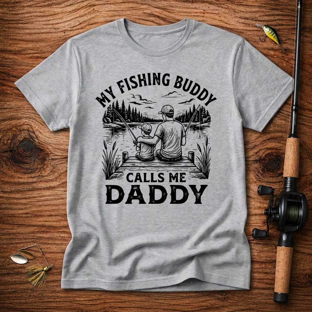 My Fishing Buddy Calls Me Daddy T-Shirt