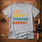 Eat. Sleep. Fishing. Repeat. T-Shirt