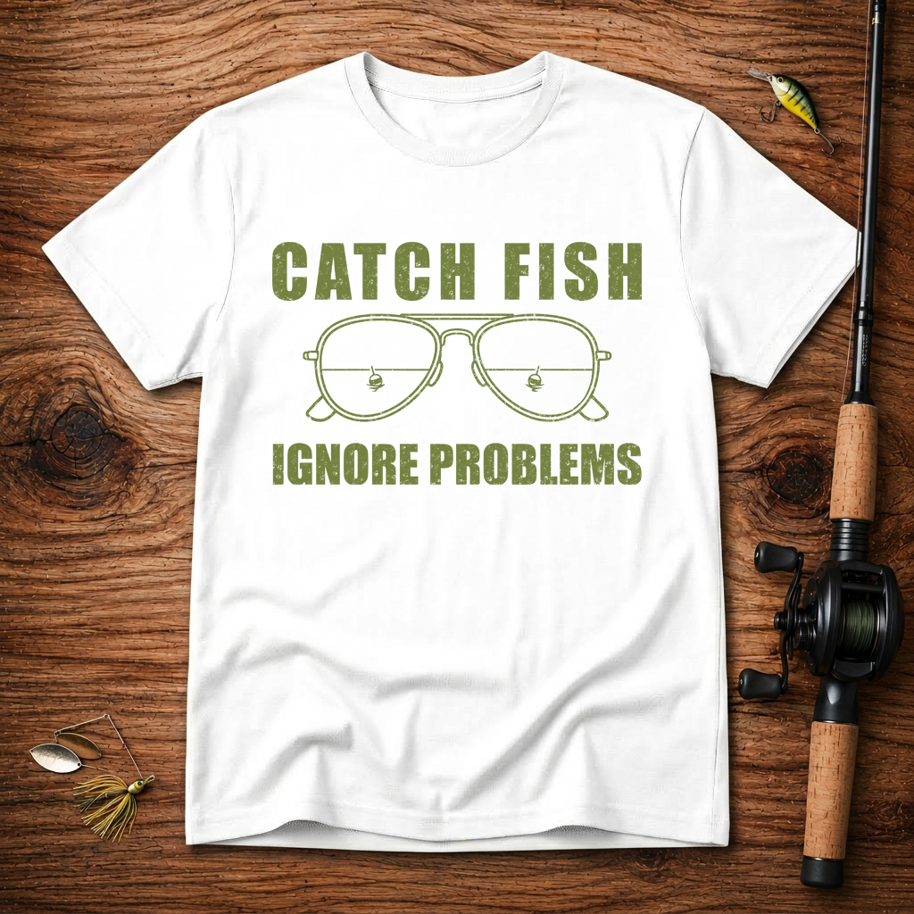 Catch Fish Ignore Problems T-Shirt