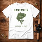 Bassassin Licensed To Cast T-Shirt