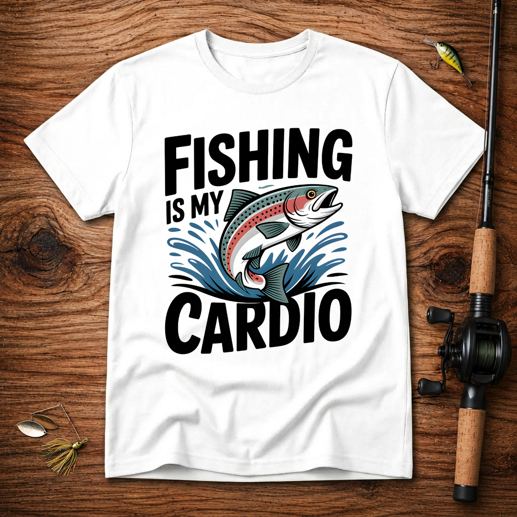 Fishing Is My Cardio T-Shirt